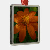 サンライズオンメキシカンサンフラワーオレンジフローラ メタルオーナメント (右)