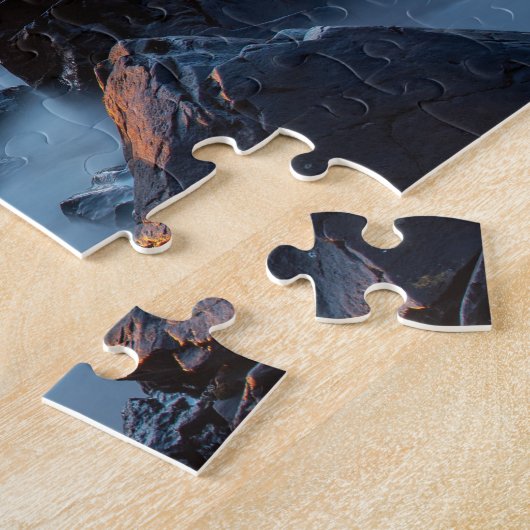 サンライズオンレイクスーペリアパズル ジグソーパズル (側面)