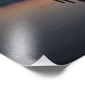 サンライズオン波止場アットレイクジョージニューヨーク フォトプリント            (角)