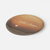 サンライズオーバーアルバIシカリブのェスケープ ペーパープレート (アングル)