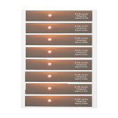 サンライズオーバーアルバIシカリブのェスケープ ラップアラウンドラベル (シート)