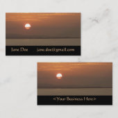 サンライズオーバーアルバIシカリブのェスケープ 名刺 (正面/裏面)