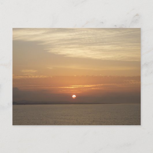 サンライズオーバーアルバIIカリブのシースケープ ポストカード (正面)