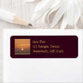 サンライズオーバーアルバIIカリブのシースケープ ラベル (インサイチュ)