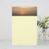 サンライズオーバーアルバIIカリブのシースケープ 便箋 (スタンド正面)