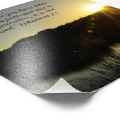 サンライズオーバーウォーターグレイスエペソ2:8プリント フォトプリント (角)