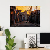 サンライズオーバーカマギーシティ通り、カマギーキューバ ポスター (ホームオフィス)