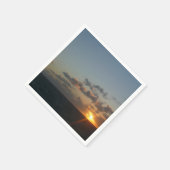 サンライズオーバーサンフアンIプエルトリコ スタンダードカクテルナプキン (角)