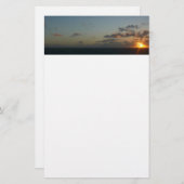 サンライズオーバーサンフアンIプエルトリコ 便箋 (正面/裏面)