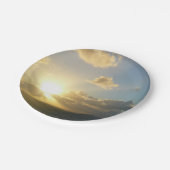 サンライズオーバーサンフアンIIプエルトリコ ペーパープレート (アングル)