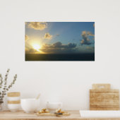 サンライズオーバーサンフアンIIプエルトリコ ポスター (キッチン)