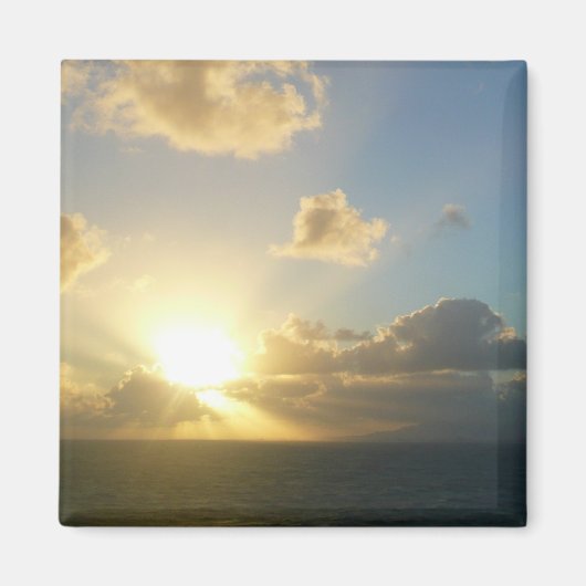 サンライズオーバーサンフアンIIプエルトリコ マグネット (正面)