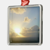 サンライズオーバーサンフアンIIプエルトリコ メタルオーナメント (左)