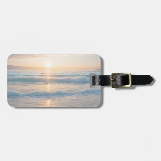 サンライズオーバーザビーチ ラゲッジタグ (正面横)
