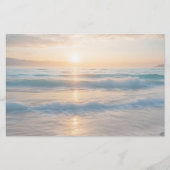 サンライズオーバーザビーチ 便箋 (正面)