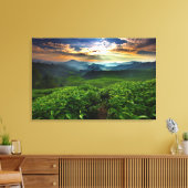 サンライズオーバーティーファーム キャンバスプリント (インサイチュ (リビング))