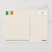 サンライズオーバートラリーベイ、アイルランドのCo. Kery. ポストカード (裏面)