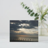 サンライズオーバービーチでギリシャ名勝 ポストカード (スタンド正面)