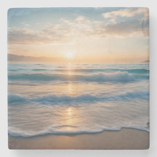 サンライズオーバービーチ ストーンコースター (正面)