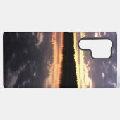 サンライズオーバーベアーレイサムスンフォンケース SAMSUNG GALAXYケース (裏面横)