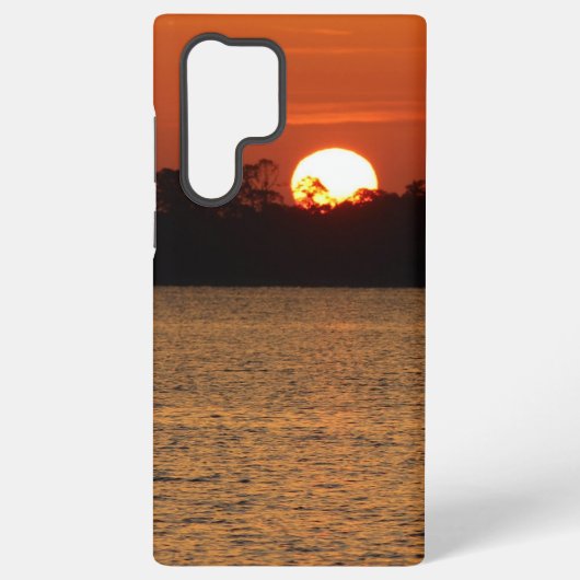 サンライズオーバーペルディドベイサムスン電話ケース SAMSUNG GALAXYケース (裏面)