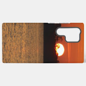 サンライズオーバーペルディドベイサムスン電話ケース SAMSUNG GALAXYケース (裏面横)