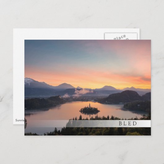 サンライズオーバーレイクブレッドバーはがき ポストカード (正面/裏面)