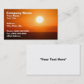 サンライズオーバー海水 名刺 (正面/裏面)