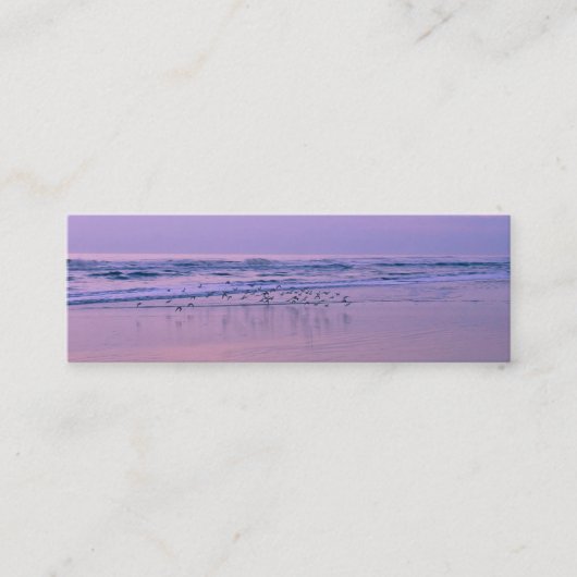 サンライズカードでビーチのサンドピ連絡ーパーズオン コーリングカード (正面)