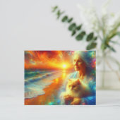 サンライズキャット ポストカード (スタンド正面)