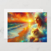 サンライズキャット ポストカード (正面/裏面)