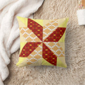 サンライズキルトスタイルの枕 クッション (ブランケット)