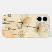 サンライズクリームチューリップ Case-Mate iPhoneケース (裏面 (横))