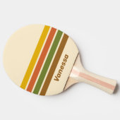 サンライズクローバー ネームストライプを添えて 卓球ラケット (横)