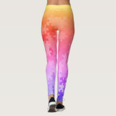 サンライズグラデーションパズルピースレギンス レギンス (裏面)