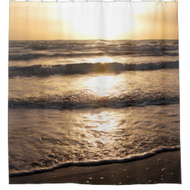 サンライズグロービーチ海ビューフォト シャワーカーテン