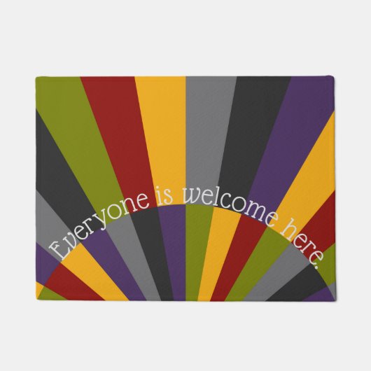 サンライズサンセットウェルカムドアマット ドアマット (正面)