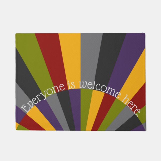 サンライズサンセットウェルカムドアマット ドアマット (正面)