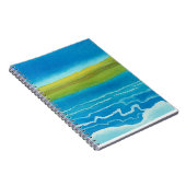 サンライズサンセットウォーターカラージャーナル ノートブック (右側)