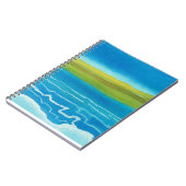 サンライズサンセットウォーターカラージャーナル ノートブック (左側)