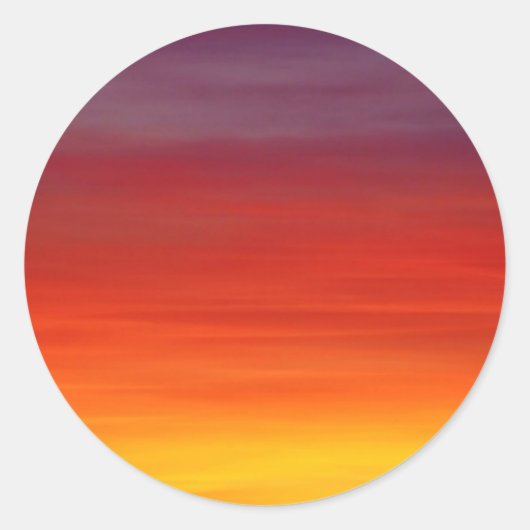 サンライズサンセットドーンスカイ ラウンドシール (正面)
