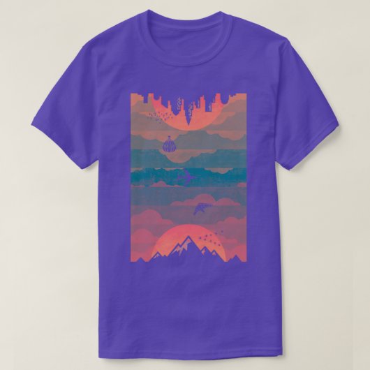 サンライズサンセット Tシャツ (デザイン正面)