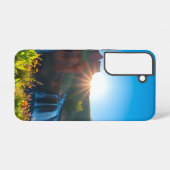 サンライズサンドストーン滝の風景 SAMSUNG GALAXYケース (裏面横)