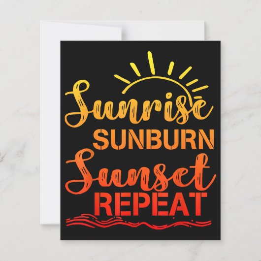 サンライズサンバーンサンセットリピートレトロ夏 (正面)