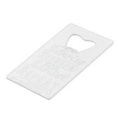 サンライズサンバーンサンセットリピート夏ビーチ クレジットカード栓抜き (裏面アングル)