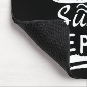 サンライズサンバーンサンセットリピート夏ビーチ マウスパッド (コーナー)