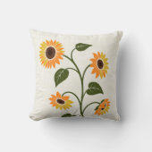 サンライズサンフラワー クッション (正面)