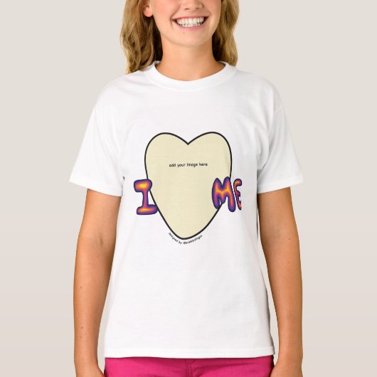 サンライズサーマルI愛する私バブリーデザインフード付きスウェットシャツ Tシャツ (正面)