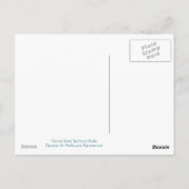 サンライズスイムシードラゴン&マーメイドキャットアートポストカード ポストカード (裏面)