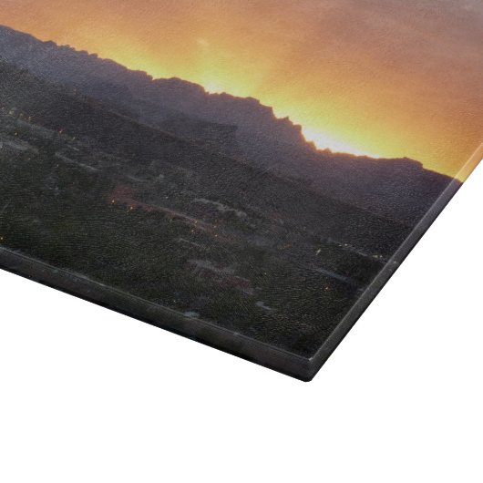 サンライズセントジョージ・ユタの風景 カッティングボード (角)